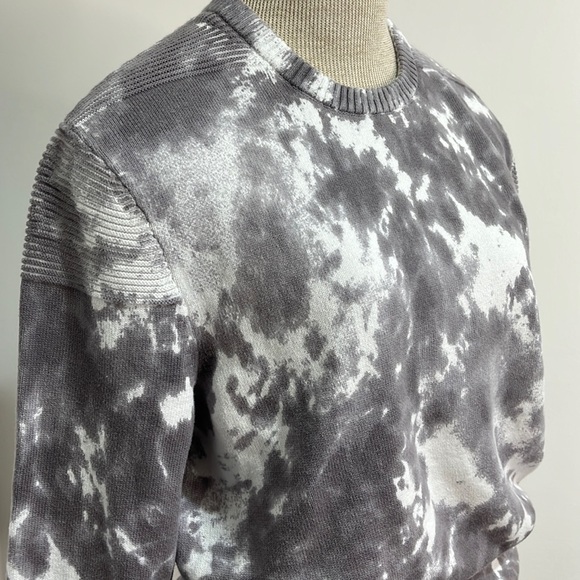 INC International Concepts Gray Tie-Dye Sweater - Picture 14 of 16